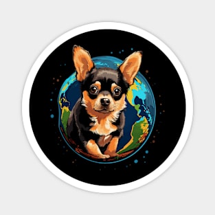 Chihuahua Earth Day Magnet